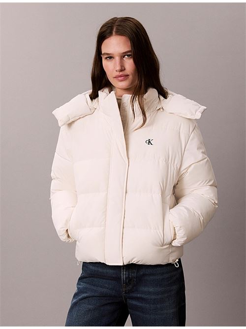 matte mw short puffer CALVIN KLEIN JEANS | LV047H504GYAS